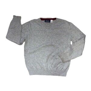 Boys Gray Long Sleeve Pullover Sweater Children’s Place Medium 7/8